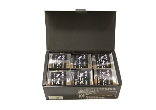 元気の熟成黒にんにく6玉箱入り