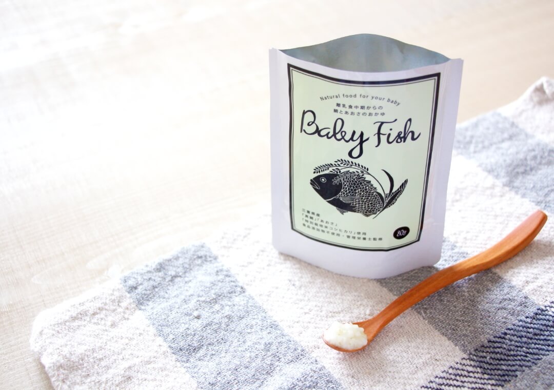 BabyFish 鯛とあおさのおかゆ