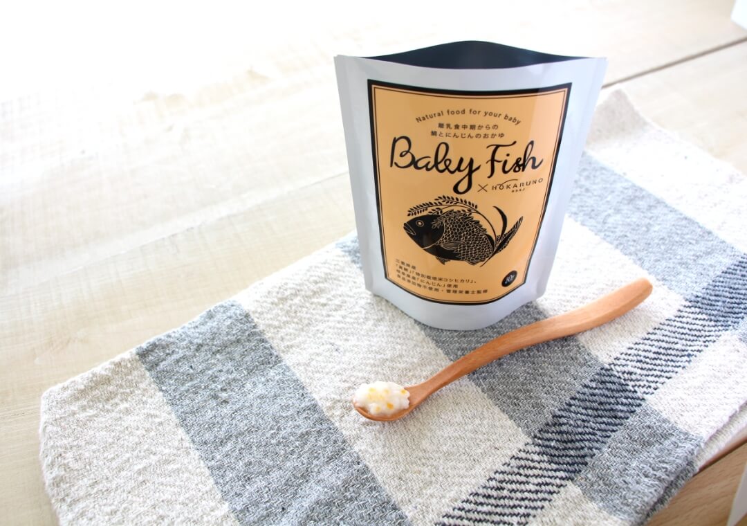 【HOKARUNOコラボ商品】BabyFish 鯛とにんじんのおかゆ