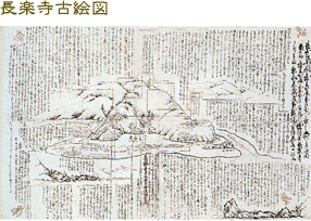 長楽寺古絵図